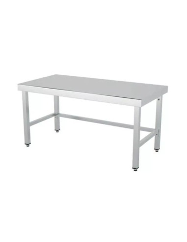 Mesa baja de trabajo 600x700x600 mm sin estante desmontada