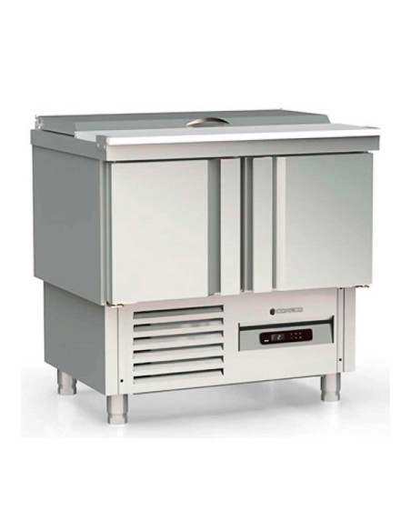 Mesa Fría para Ensaladas GN1/1 SALADETTE  Cubierta Abatible MFS-100