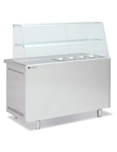 Mesa fría GN 1/1 Kebab 3 puertas 2