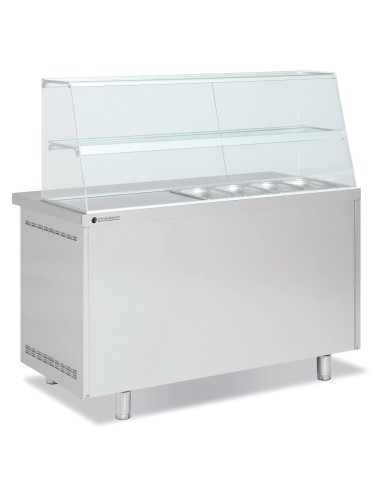 Mesa fría GN 1/1 Kebab 3 puertas 1795x700x800