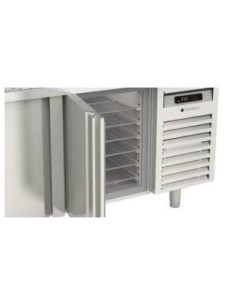 Mesa de preparación con tapa cristal elevable grande 2