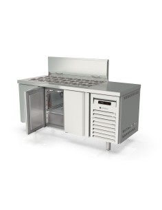 Mesa fría SALAD-CHEFF GN1/1 encimera abierta 3 puertas 2