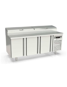 Mesa fría BIG SALAD-PIZZA CHEFF 3 Puertas gama 80 2020x800x850