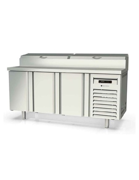 Mesa fría SALAD-CHEFF 1/6 3 puertas 1795x700x850