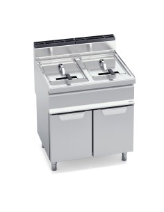 Freidora a gas 20 + 20 litros con mueble Macros700 Bertos
