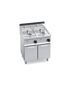 Freidora eléctrica 10 + 10 litros con mueble Macros700 Bertos