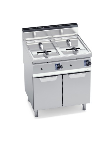 Freidora a gas 10 + 10 litros con mueble Macros700 Bertos