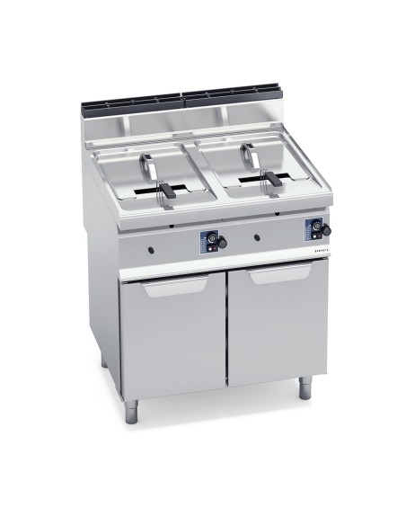 Freidora a gas 10 + 10 litros con mueble Macros700 Bertos
