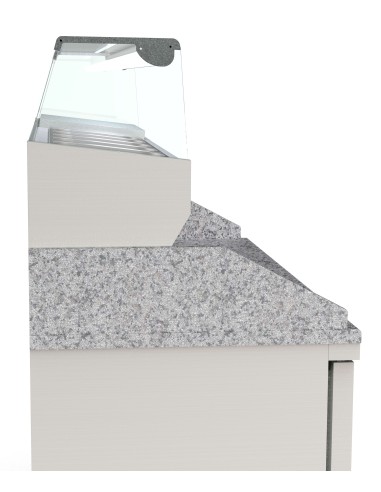 Mesa Fría COMPACTA PIZZA 1370x700x890 MFPP-140