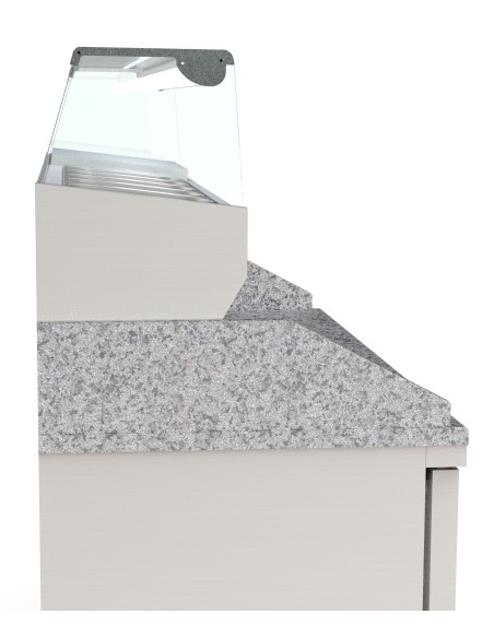 Mesa Fría COMPACTA PIZZA 1370x700x890 MFPP-140