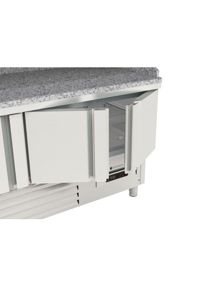 Mesa Fría COMPACTA PIZZA 1370x700x890 MFPP-140