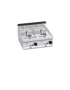 Freidora eléctrica 10 + 10 litros Macros700 Bertos