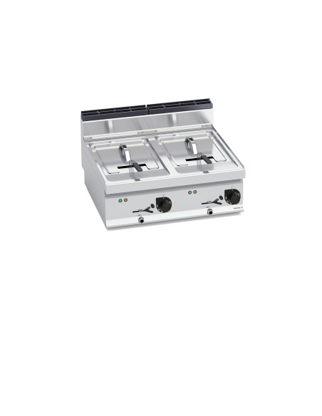 Freidora eléctrica 10 + 10 litros Macros700 Bertos