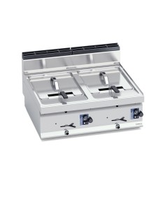 Freidora a gas 10 + 10 litros Macros700 Bertos