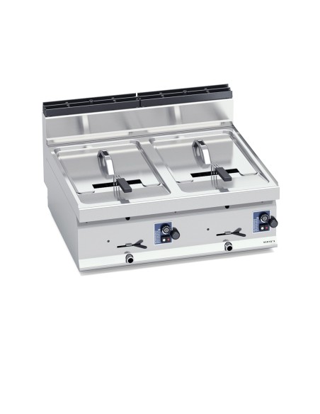 Freidora a gas 10 + 10 litros Macros700 Bertos