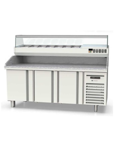 Mesa Fría Pizza 3 puertas 2020x600x850 (fondo 600)