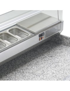 Mesa Fría Pizza 4 puertas 2245x700x850 (fondo 700) 2