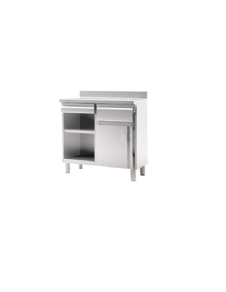 Mueble cafetero 990 x 600 x 1040 1 estantes 1 cajón