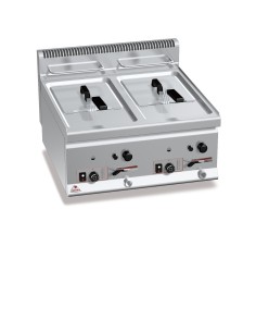 Freidora a gas 8 + 8 litros Plus600 Bertos