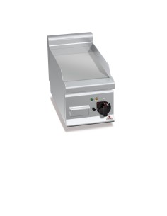 Plancha Fry-top Acero Rectificado, Eléctrica 300x600x290mm Plus600