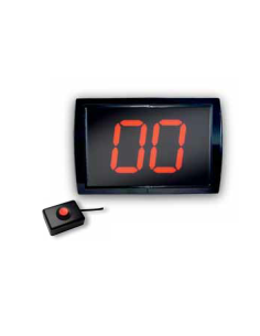 Indicador de turno visor de dos dígitos con mando a distancia con cable-Compra online