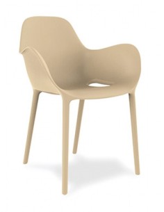 SILLA V2 SABINAS INTERIOR Y EXTERIOR MONOBLOC POLIPROPILENO