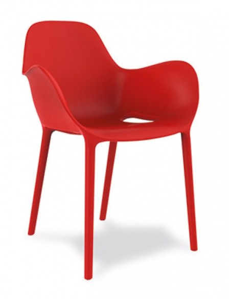SILLA V2 SABINAS INTERIOR Y EXTERIOR MONOBLOC POLIPROPILENO