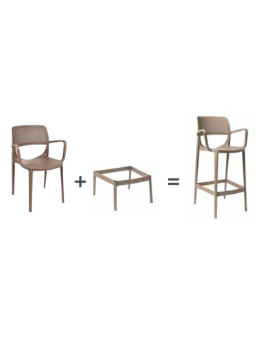 Taburete MILA 5-2 - Grupo Sergonpec