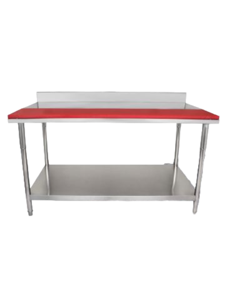 Mesa mural de trabajo 1000x700x850 mm con estante + TABLA - WT-C105000