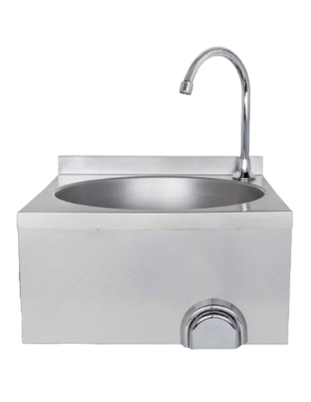 Lavamanos inox mural de rodilla WT-C400501