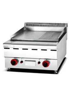 Plancha Gas sobremesa Mixta 600 mm - HGR-606