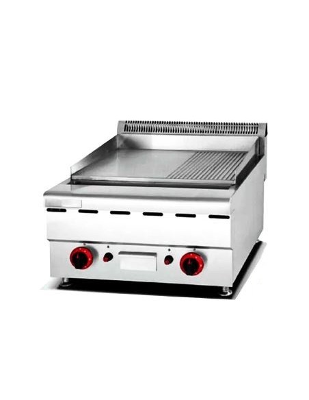 Plancha Gas sobremesa Mixta 600 mm - HGR-606