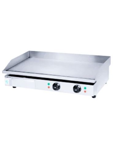 Plancha Eléctrica Lisa 730 mm 2 quemadores - HEG-820