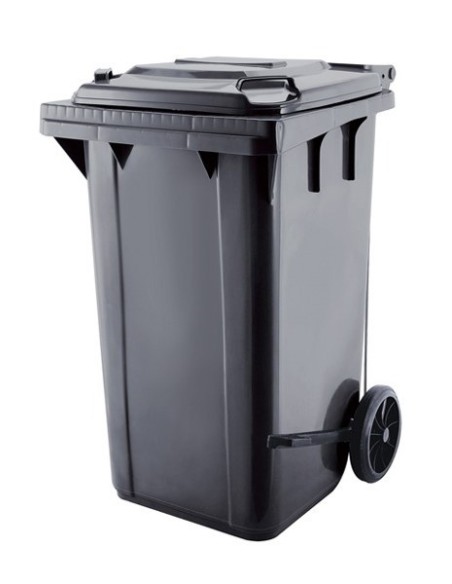 Cubo de basura 120 litros Gris - WC-C703503