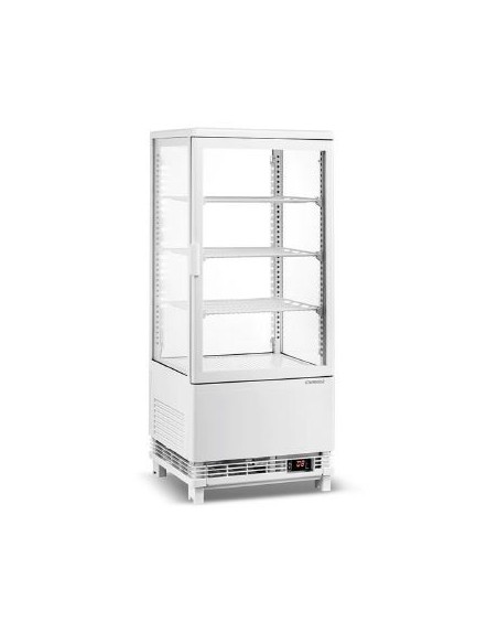 Vitrina Expositora Refrigerada Pastelera Blanco/Negro - CL-78-1
