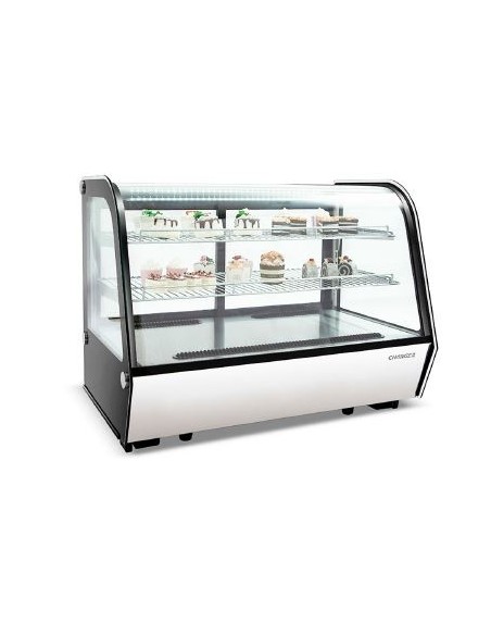 Vitrina expositora refrigerada horizontal-curva Pastelería 702x568x686 - CW-120R