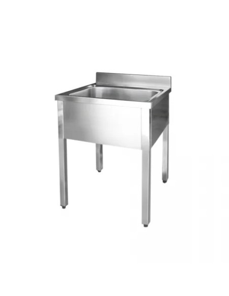 Fregadero con Bastidor de Acero Inox. de 700 x 600 Eratos