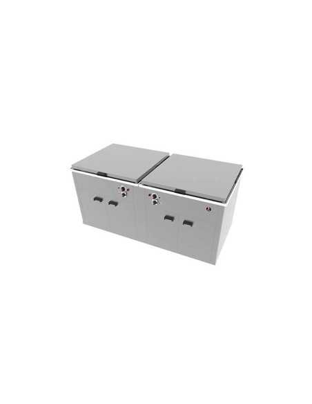 FREIDORA SERIE J GIGANTE SOLO ACEITE 1880x950x860mm JEMI