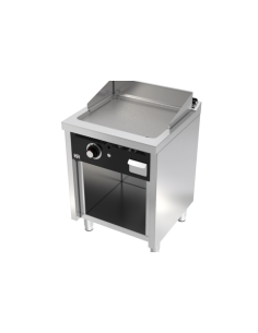 Plancha Fry-Top Cromo Duro con Mueble a Gas de 600xx865x600 mm HR