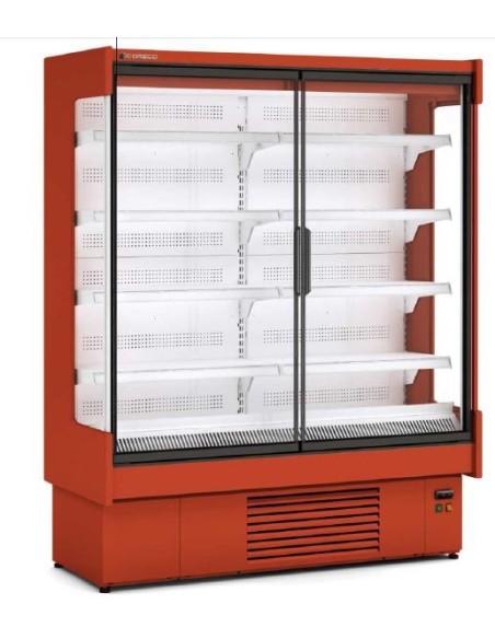 Vitrina Expositora Mural Fondo 800 Sin Puertas - CDS1 12 M