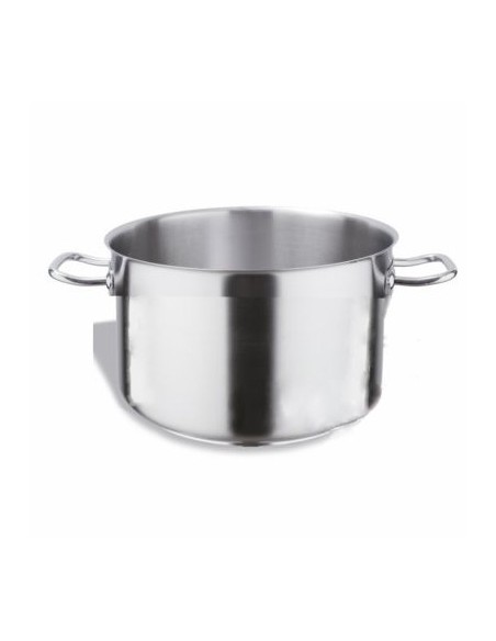 Cacerola alta sin tapa inox 45 cm de diámetro