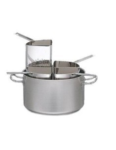 Conjunto cacerola + 4 colapastas 40 cm de diámetro