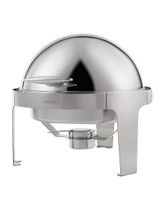 Chafing dish redondo tapa roll top - Oferta online - Grupo SERGONPEC Equipacion hosteleria