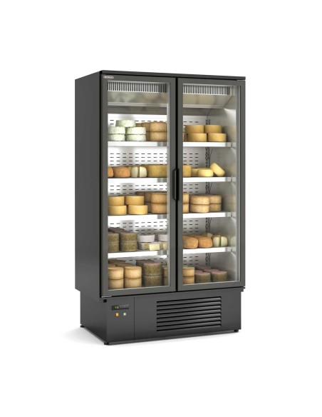 VITRINA EFIMARKET  REFRIGERACIÓN QUESOS (2 PUERTAS) EFILQ 2R