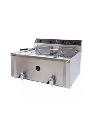 Freidora FE-12+12 Trifáscio SAMMIC