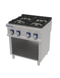 Cocina a gas MOD. CG-740/S PRO LINE Serie 750 Repagas