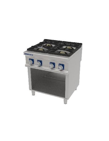 Cocina a gas MOD. CG-740/S PRO LINE Serie 750 Repagas