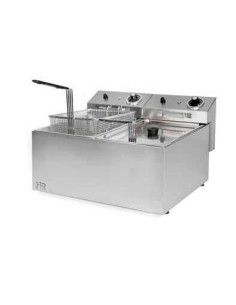 Freidora 10 litros + 10 litros alto rendimiento serie 500-Compra online