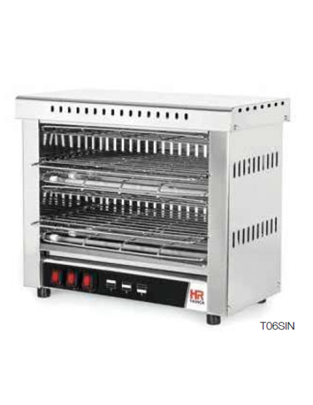 Tostador de 2 pisos blindado T06SINB HR
