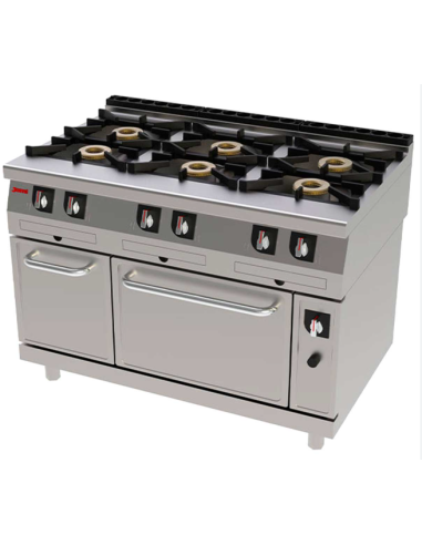 Cocina Industrial con Armario Caliente/Horno 761 Jemi